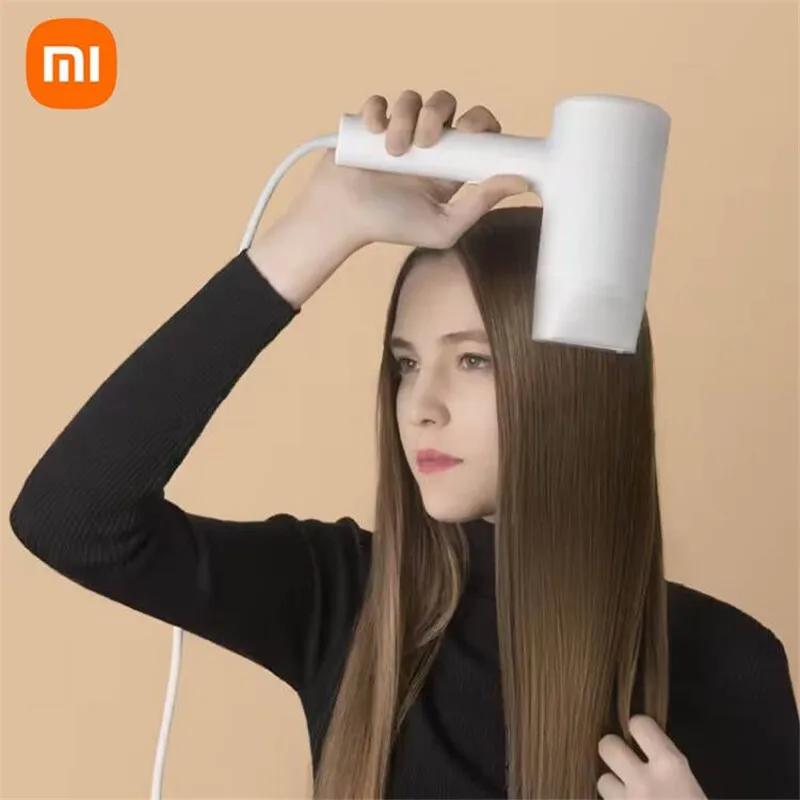 XIAOMI MIJIA Water Ion Hair Dryer 1800W Quick Dry Smart Temperature Control Foldable Travel Professional Hair Dryers