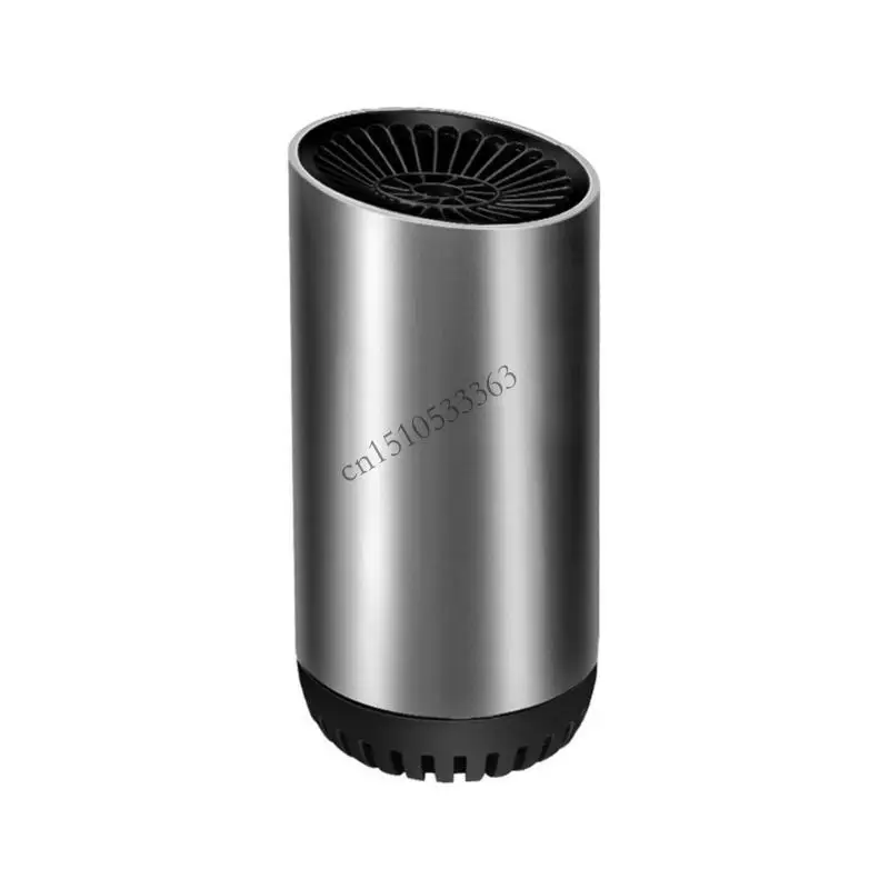 

090E Car Heater Fan 12V Windshield Fast Heating Defroster Demister Heating Dryer Plugs in Cigarette with Suction