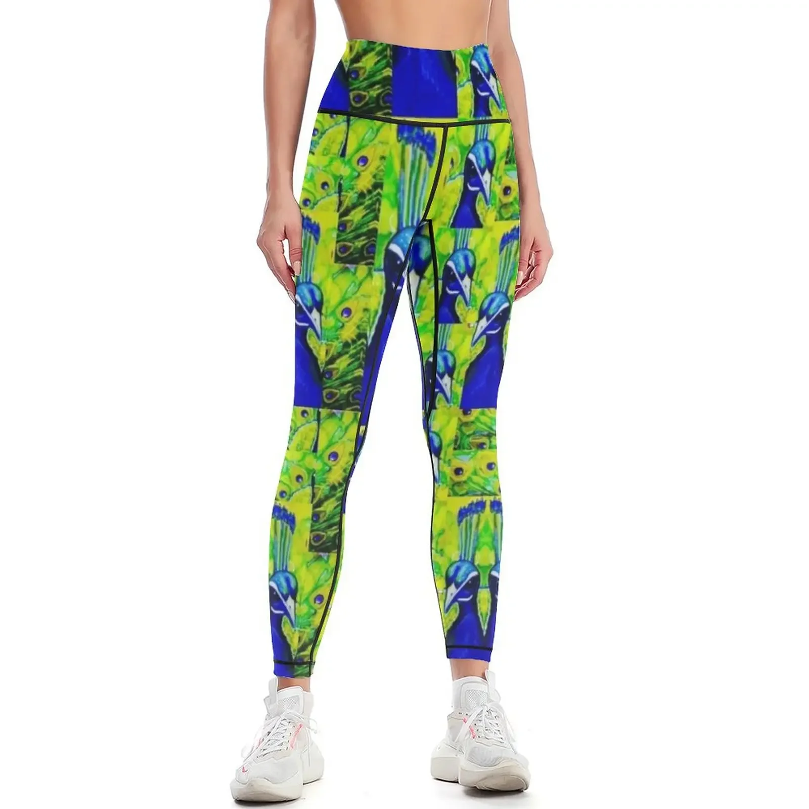 

laurens peacock Leggings Women's sports pants push up legging sportswear for gym gym top Womens Leggings