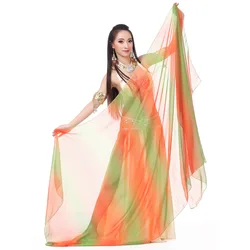 250x120cm silk gauze scarf belly dance costume belly dance performance costume oriental dance gauze scarf dance