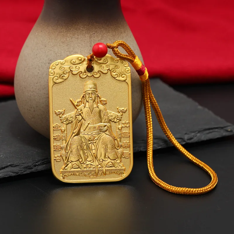 Exclusive # 2023 Geomantic master GOOD LUCK Amulet Students learning Career business help Wenchang God gold medal talisman