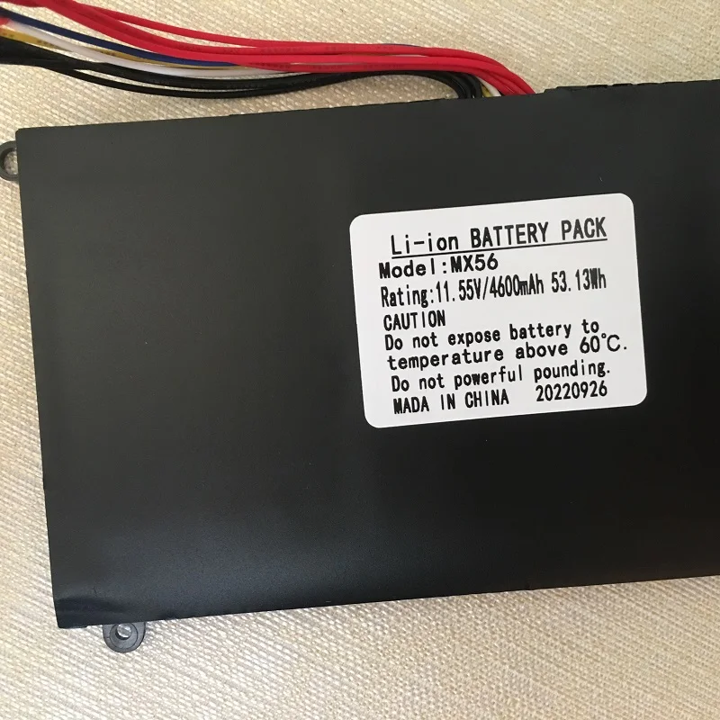 Imagem -03 - Supstone Nova Bateria do Portátil Mx56 para Szyiyun Gmolo Mx56 para Hipaa s3 s5 s8 Iru-m15x M25x I7856 Mlbook para Pinchun P30 t3 t1