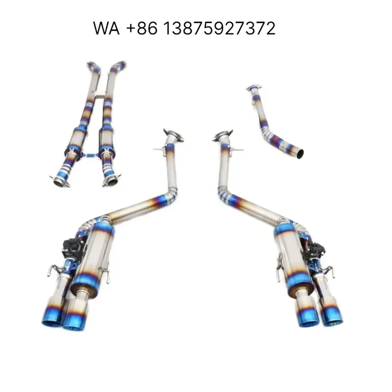 Wmwmnu Titanium Alloy Cat Back Exhaust System for RCF 5.0 2015 Muffler with Electronic Valve Sports Car Sound Power