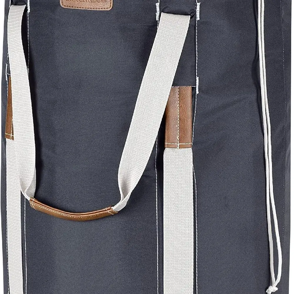 

Large 62L Charcoal Duffel Bag with Straps for Travel, Gym, and College Essentials