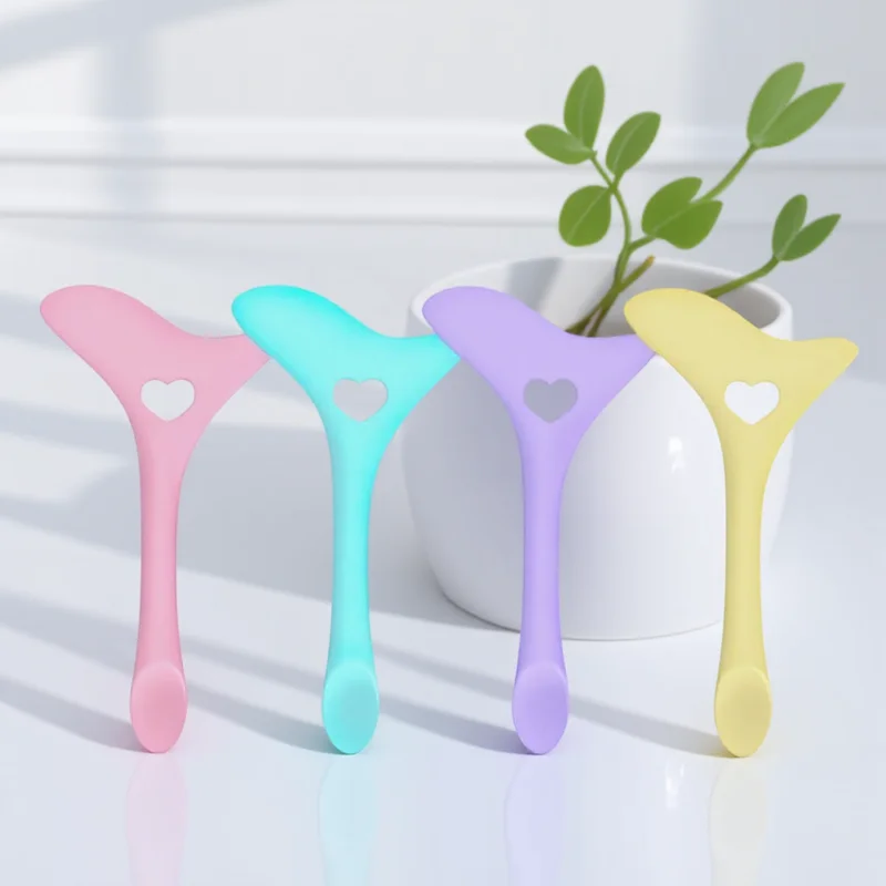 Silicone Mascara Eyeliner Lipstick Beauty Tool Mask Applicator Eyelash Shield Makeup Accessory
