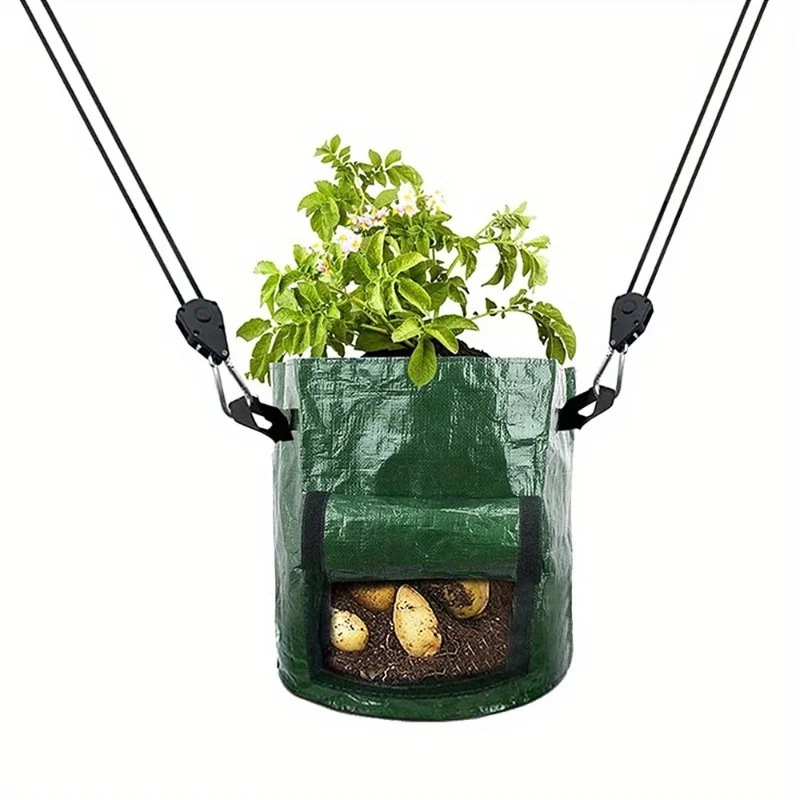 1pc Pulley Ratchet Rope Clamps Tent Accessories for Secure Lifting with Built-in Metal Pulley and Durable Plant Tent Light