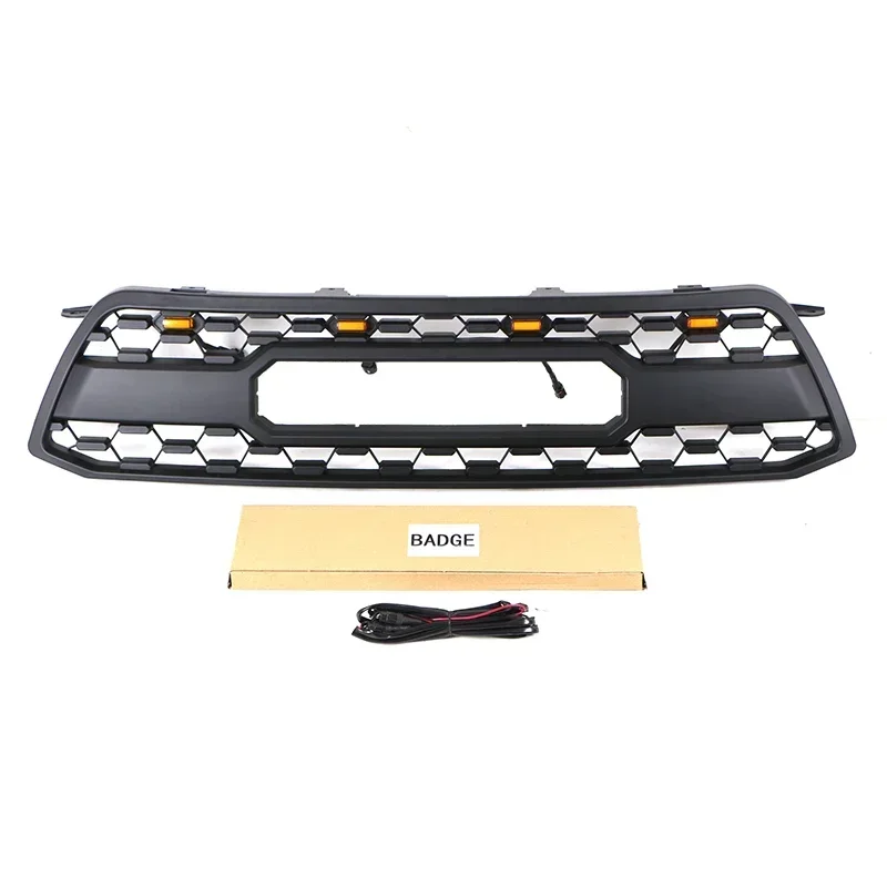 

Popular Hot sell 2009-2011 Auto Parts ABS Front Car Grille With Light Fit for Highlander