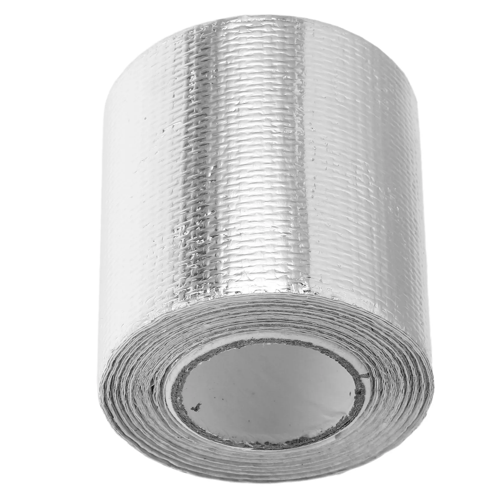 Aluminum Foil Fiber Cloth Heat High Temperature Resistant Automotive Heat Barrier Tape Roll for Exhaust Pipes Range