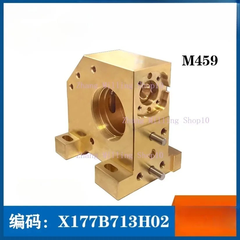 EDM X177B713H02 Lower Brass Guide Roller Base M459 Roller Housing Guide Holder For Mitsubishi DWC Series CNC Wire Cut Machine