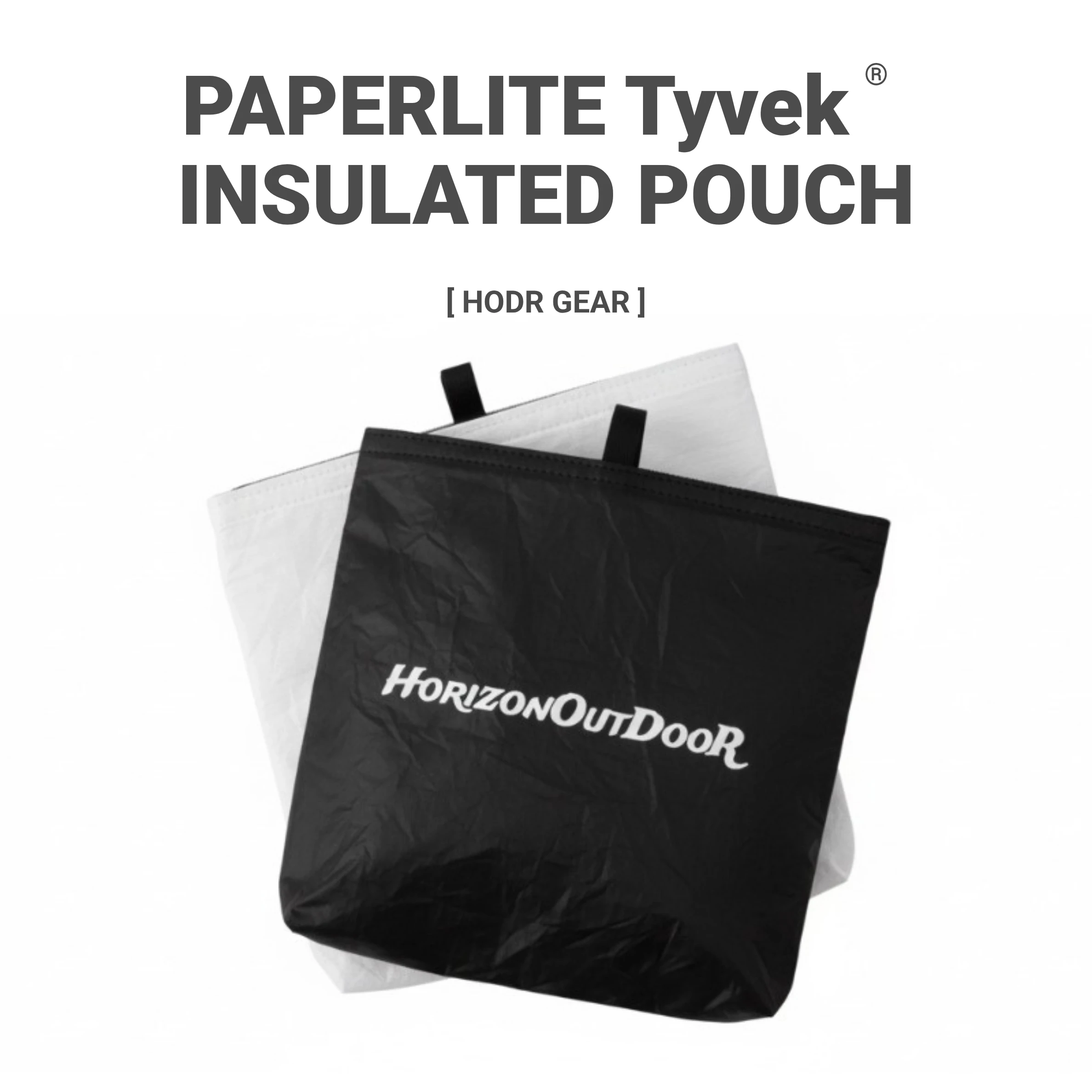 [HODR] Outdoor Tyvek Tasche Tyvek ®   Isolierter Lebensmittelbeutel, ultraleichter Essenswärmebeutel |   Wasserdichte Wander- und Campingausrüstung
