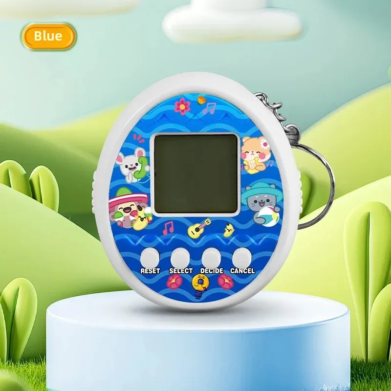 Gioco elettronico per animali domestici per bambini Tamagotchi Console di gioco portatile Giocattolo Nostalgia classica Giocattolo per macchina da gioco per l'alimentazione degli animali domestici digitale virtuale