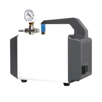 Oil-free diaphragm vacuum pump, laboratory anti-corrosion small silent air pump positive and negative pressure suction