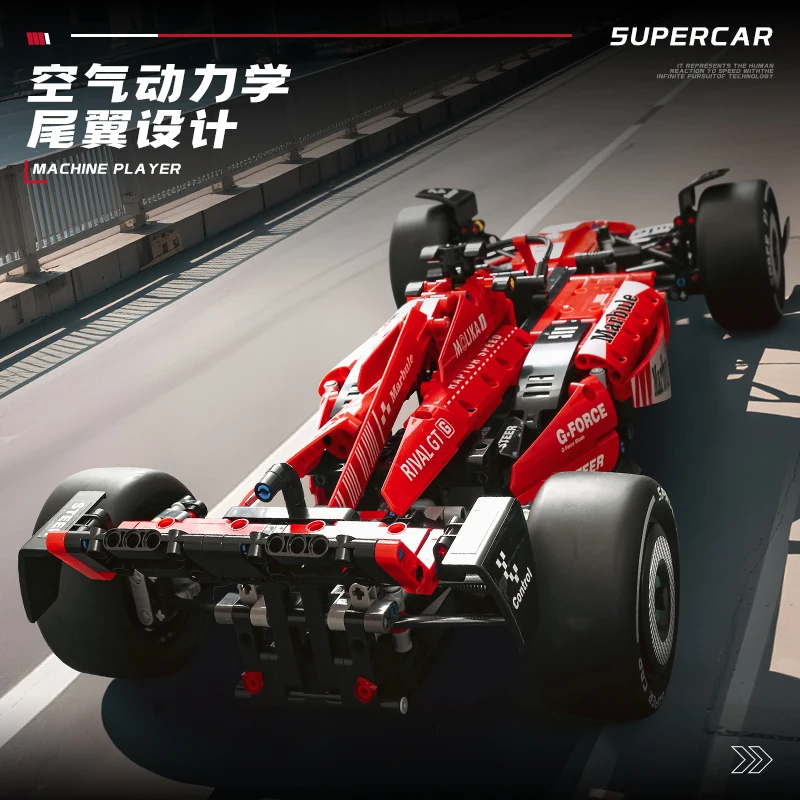 

2026 new Assembly MOC Super Racing Car Building Blocks Set 3D Creative Model Multi Color Classic Movie Popular Gift Adults Kids
