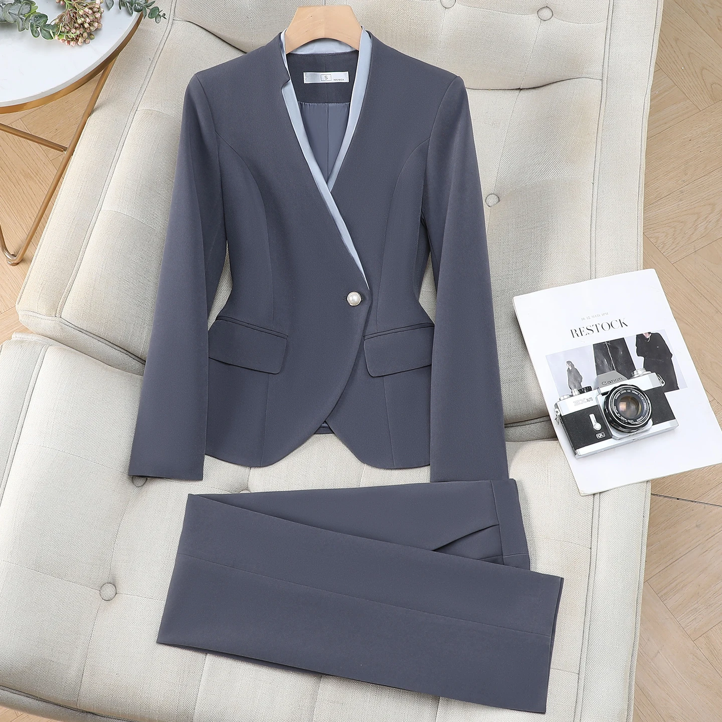 ZJYT Elegant Women's Trousers - Women'S Formal Wear Plus Size ulasan dan harga