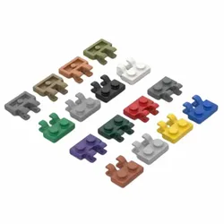 20pcs DIY MOC parts compatible with 60470 special 1 x 2 with clip block particles for children's creativity