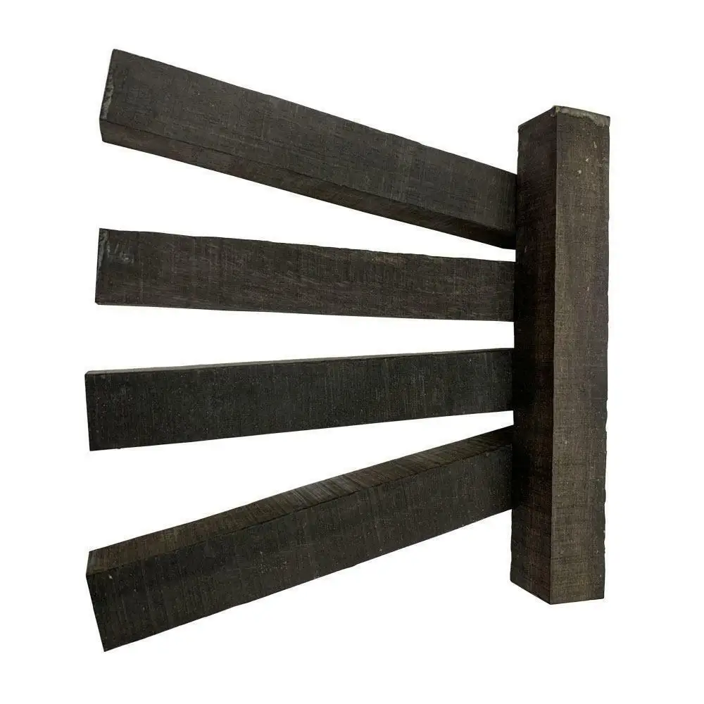 

Zone Gaboon Ebony Pack of 12 Wood Pen Blanks 5/8" x 5/8" x 4"