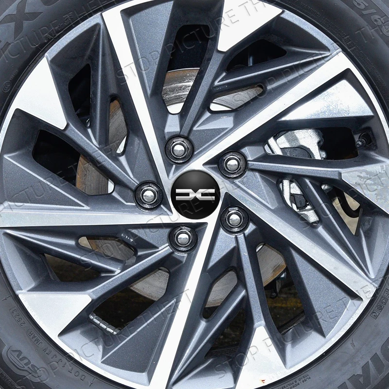 4Pcs 56mm Aluminum Car Wheel Center Hub Cap Sticker Decoration Accessories For Stepway Sandero Duster Lodgy Jogger Bigster Mcv 2