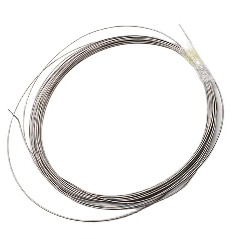 1/2/3/5m 99.99% Pure Titanium Wire Metal Welding Wire Hanging Wire Dia 0.2 0.3 0.4 0.5 0.6 0.8 1 1.2 1.5 2 2.5 3mm DIY material