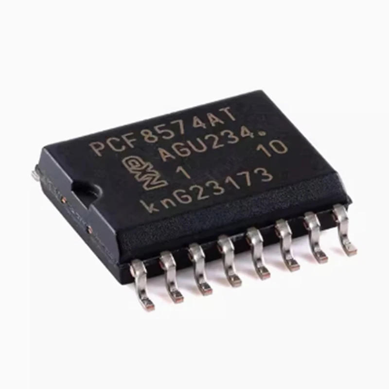 10/PCS LOT Original stock PCF8574AT/3 SOIC-16 with interrupt I2C bus remote 8-bit I/O extender chip