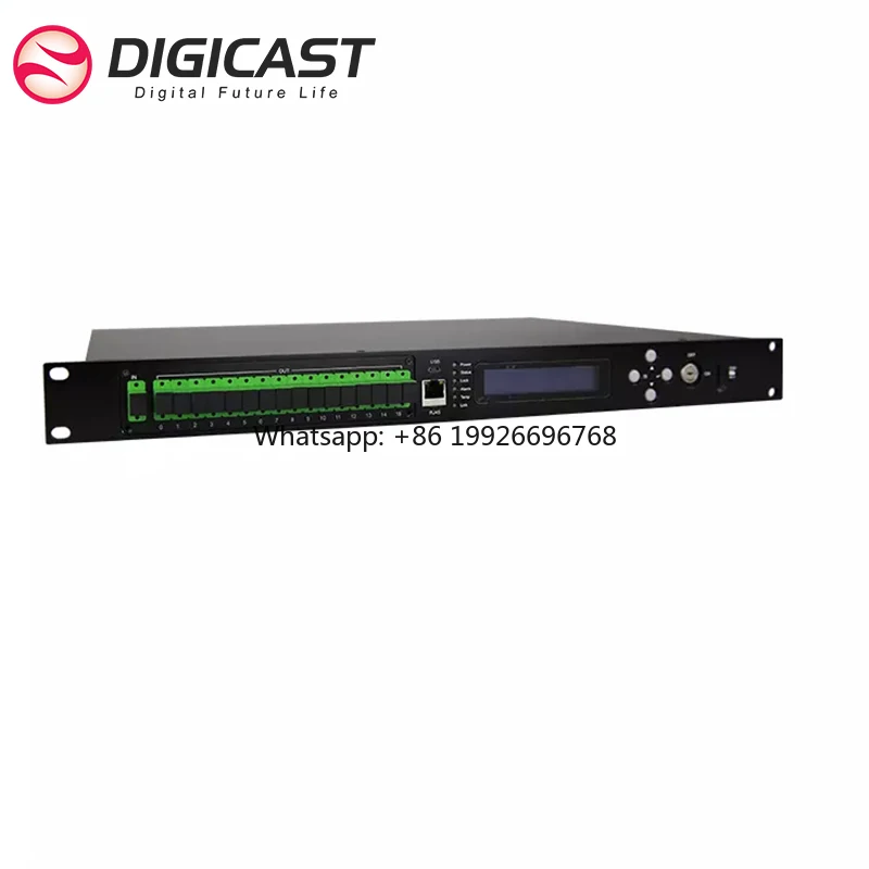 

Optical Fiber Amplifier 8 Ports 1550nm Catv 22 23 24 dbm snmp WDM EDFA factory