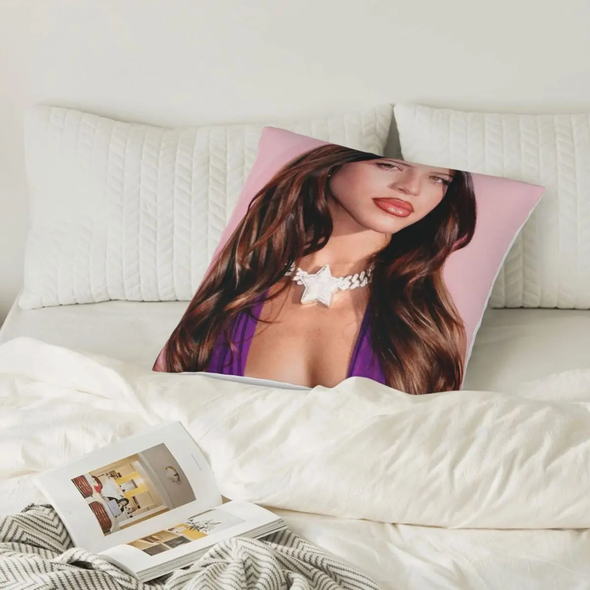 إميليا ميرنس 00965 الوسائد كيس وسادة غطاء وسادة Dakimakura كيس وسادة غطاء وسادة