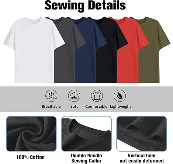 Custom Men's T-Shirt with Front and Back Print description 29