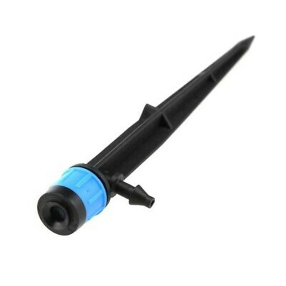 20pcs 360 Degree Adjustable Irrigation Drippers Dripping Barbed Connector 4/7mm Aspersor Drip Irrigation Adjustable Sprinkler