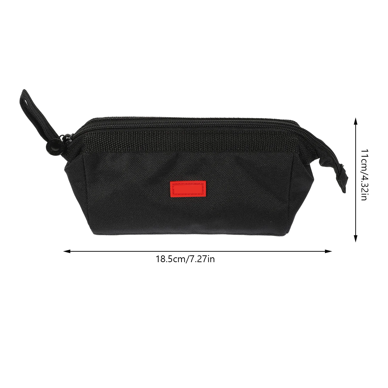 Large Capacity Pencil Bag Oxford Cloth Wear Resistant Stationery Supplies Storage Pouch For Students Portable Canvas