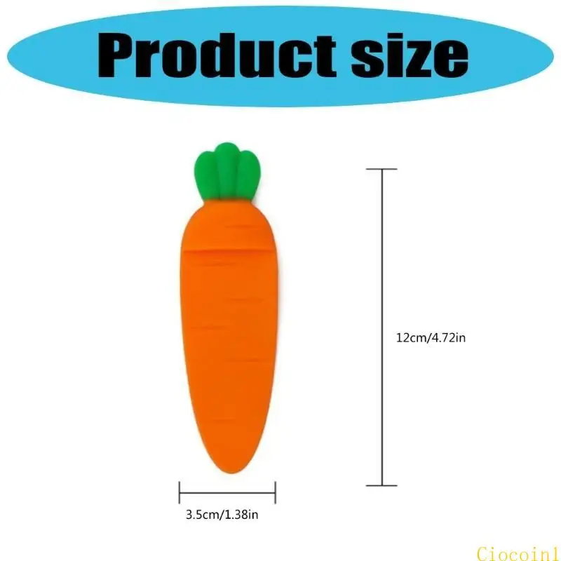 A3PC Bookmarks Creative Bookmarks Funny Page Markers Silicone Bookmarks Decorative Bookmarks para amantes los libros