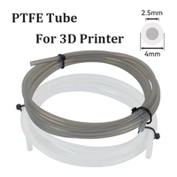 2.5mm IDx4mm OD PTFE Tube Fits Direct Drive Extruder 3D Printer for Bambu Lab A1/A1 mini/P1P/P1S/X1C, Creality K1 Ender 3 V3