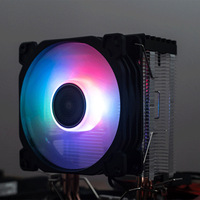 Jonsbo CR1200 CPU Cooler 2 6mm Heat Pipe RGB 3Pin 90mm Cooling Fan for Intel/AMD