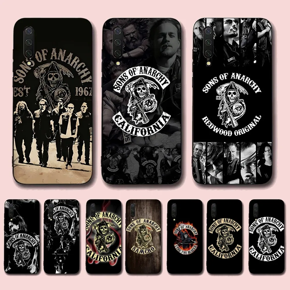 

American TV S-Sons Of Anarchy Mousepad For Xiaomi Mi 5X 8 9 10 11 12 lite pro 10T PocoX3pro PocoM3 Note 10 pro lite