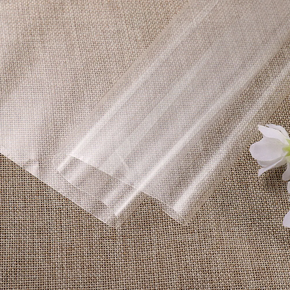 

2pcs 2 Rolls Clear Transparent Packaging Paper For Flower Wrap Film Gift Wrapping Diy Craft Wedding Bouquet Roll Office Binding