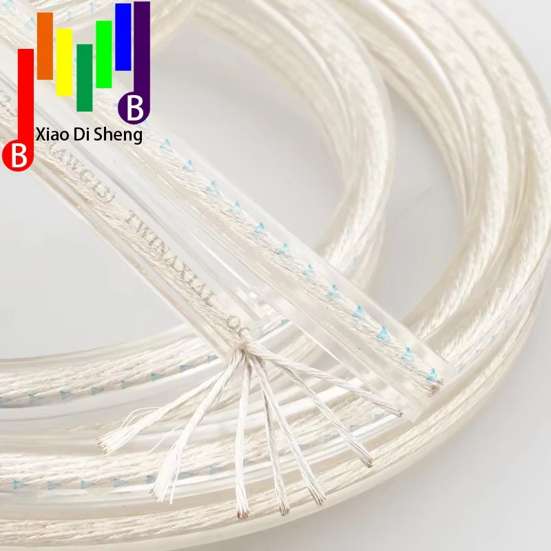 xangsane SP-8525 HIFI Silver-plated Speaker Cable Hi-end 6N OCC Speaker Wire For Hi-fi Systems Amplifier Connecting lin