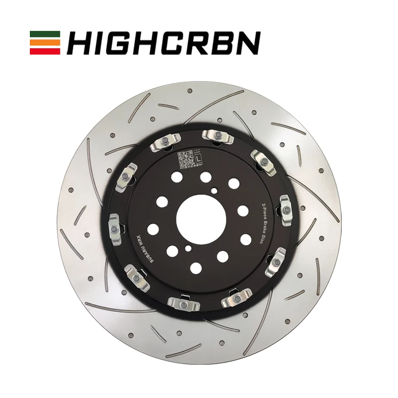 HIGHCRBN 360*36mm 2-piece Brake Disc Floating Front for Porsche Macan (95B-DLZ) OE#L:95B615301J/R:95B615302E
