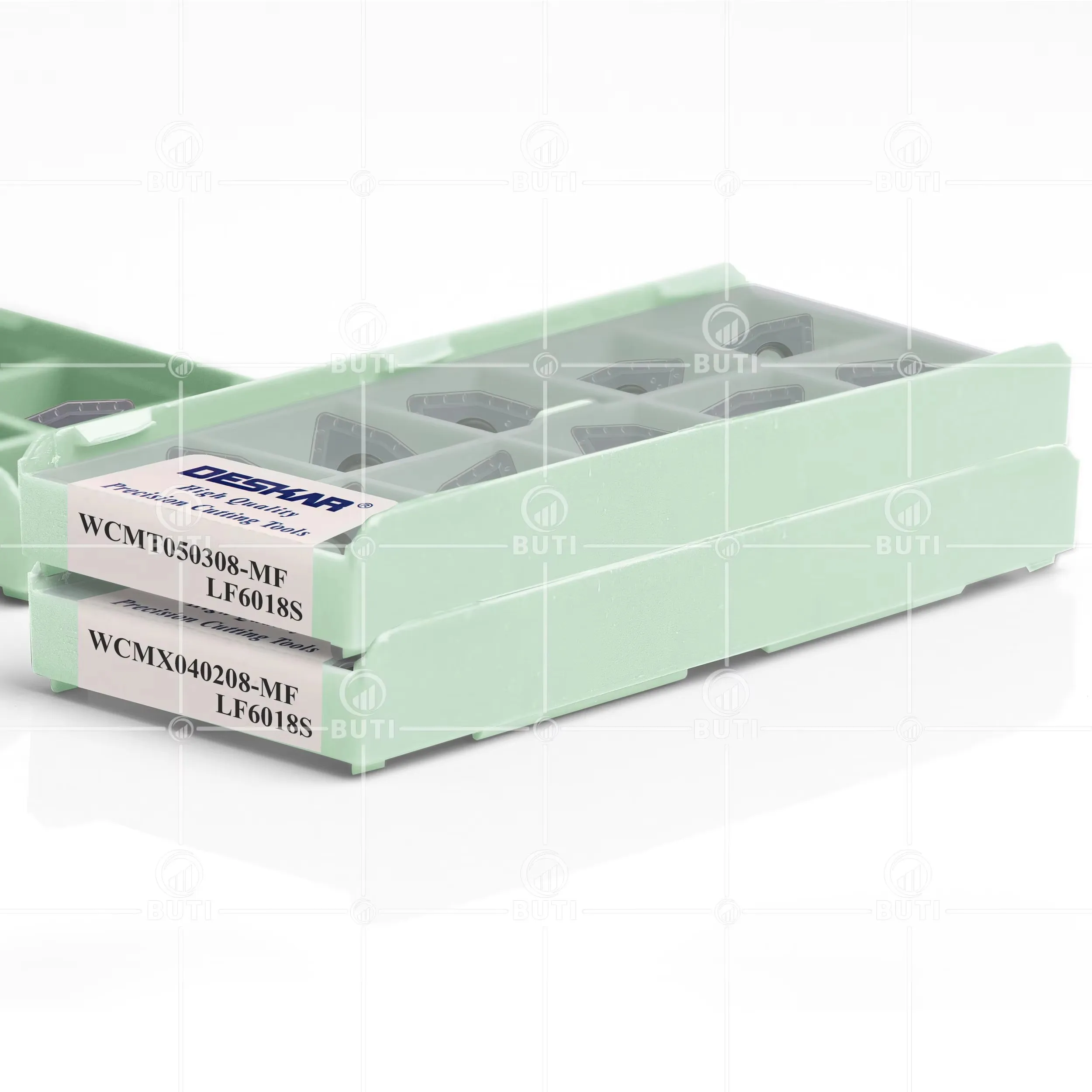 شفرة الحفر على شكل حرف U WCMX 030208   WCMT06T308-MF LF6018S DESKAR 100% الأصلي آلة خرط تعمل بالتحكم الرقمي بواسطة الحاسوب كربيد إدراج المستخدمة لمعالجة الفولاذ المقاوم للصدأ