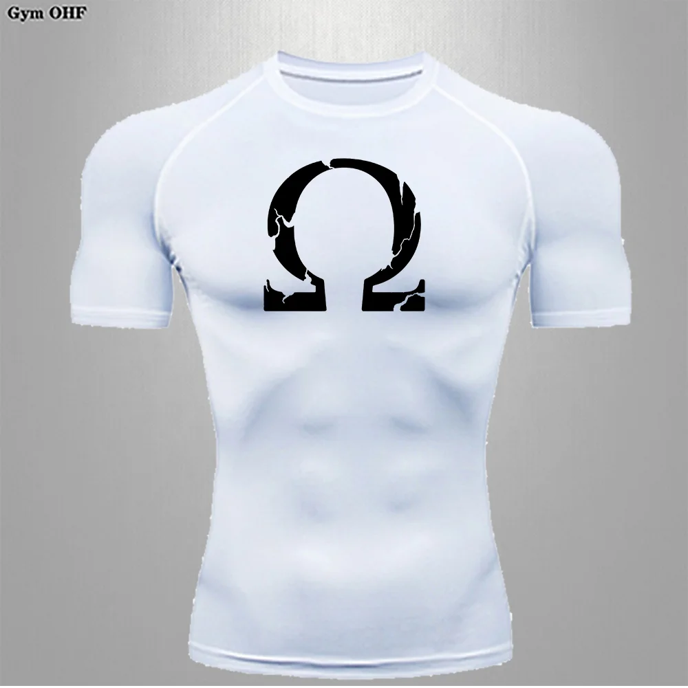 Men's T-shirt Top High Elasticity Men's Short Sleeve Clothes Top Undershirt Weightlifting Casual Heat Dissipation Breathable Tee