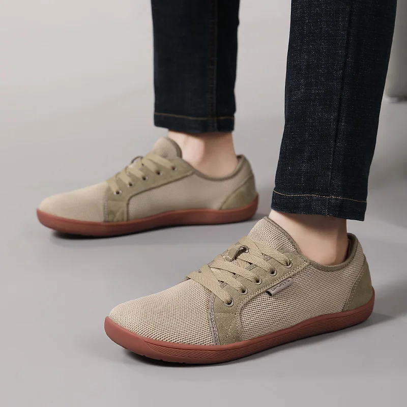 BKQUALITY-Tênis De Corrida Ao Ar Livre Unisex, Sapatos Descalços, Zero Drop, Tênis Casual, Minimalista, Largo