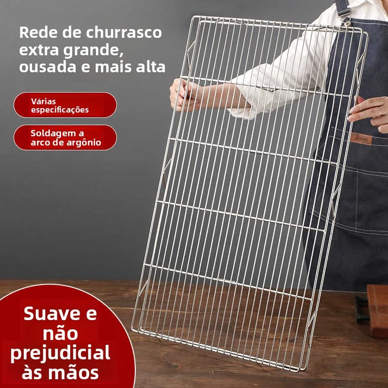 stainless-steel-rectangular-barbecue-net-pork-rack-cooling-grid-for-home-and-commercial-use-cooking-kitchen-utensils
