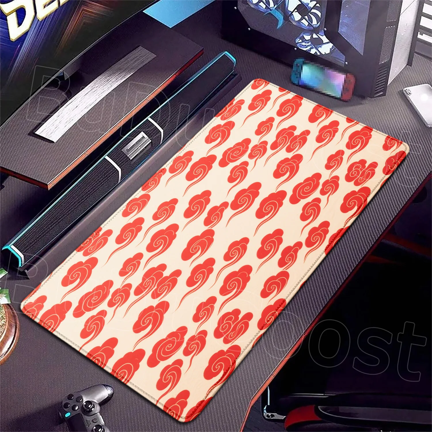 

New HD Printing Colourful Cloud Pattern Game Mouse Pad XXL Computer DeskMat Keyboard Pad Natural Rubber Non-Slip Office Mousepad