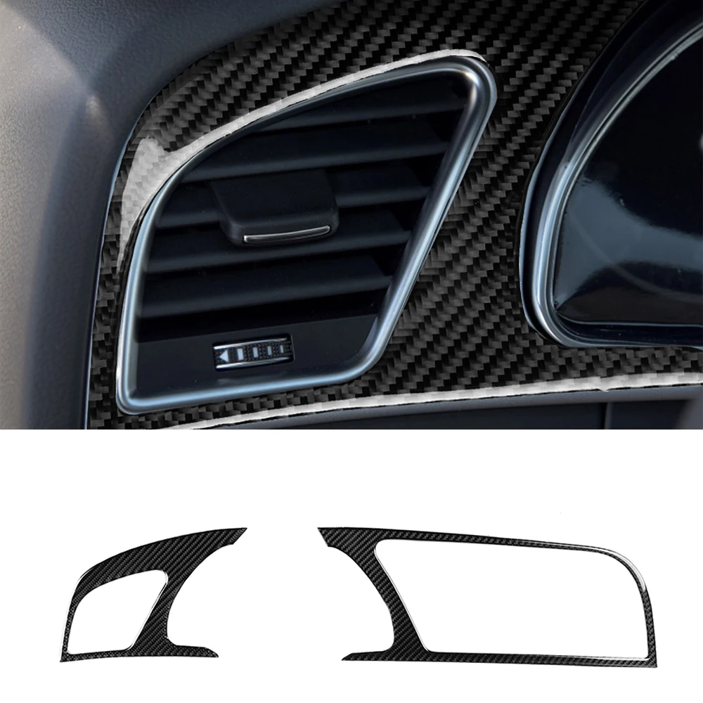 

Interior Dashboard Decorative Frame Cover Trim Decal for Audi A5 RS5 S5 Coupe Sport Back Cabriolet Accessories Carbon Fiber