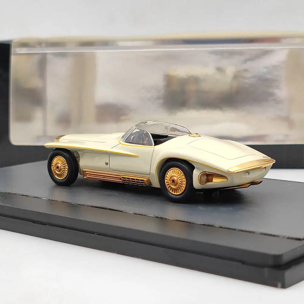 MATRIX-MODELS 1/43 for Mercer Cobra Exner 1965 MX51303-011 White Resin Model Car Limited Collection Auto Toys Gift