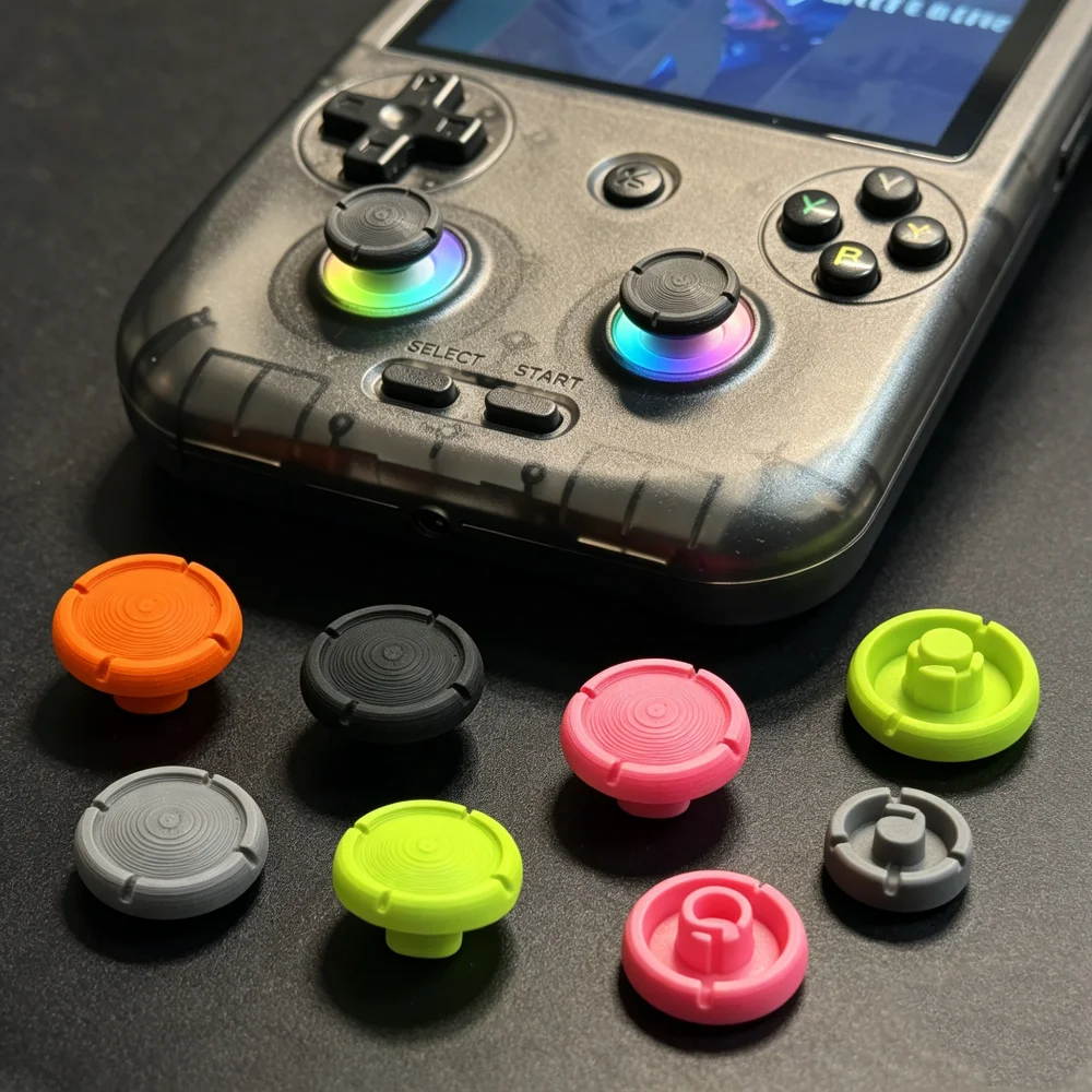 Joystick-Kappen Daumengriffe Abdeckung Rutschfester Verschleißfester Analogstick-Schutz für ANBERNIC RG406V/RG406H/RG476H/RG477M