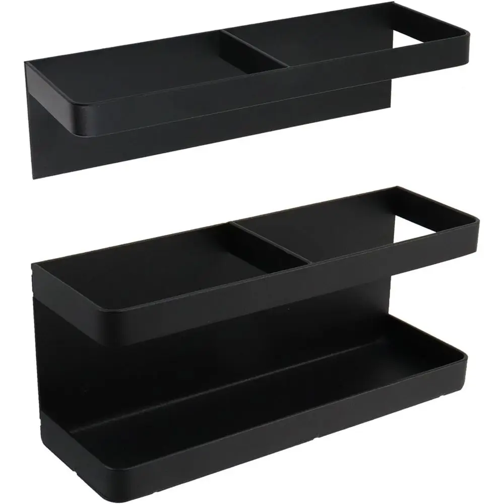 

Подставка для зонтов металлическая настенная, органайзер для экономии места или декор для дома/офиса - черная