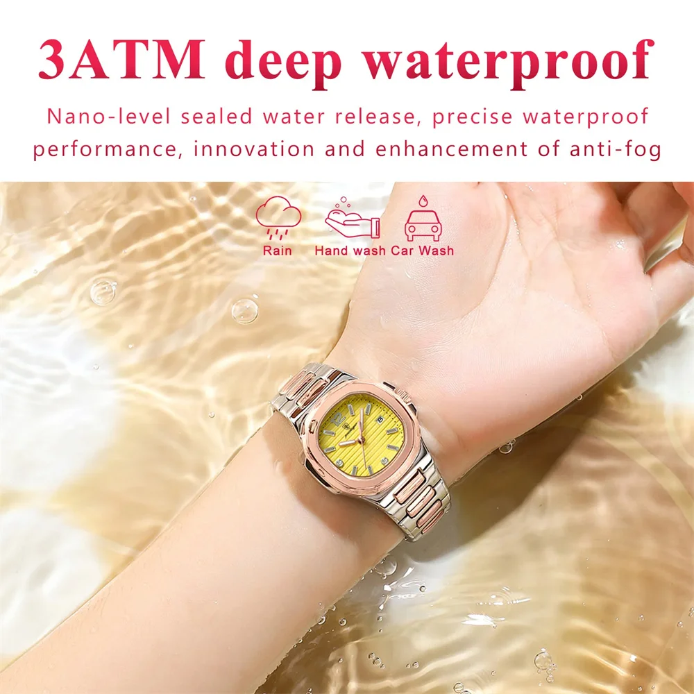 POEDAGAR Brand Luxury Quartz Ladies Watch Waterproof Stainless Steel Luminous Date Women\'s Watches Dress Clock Women Wristwatch