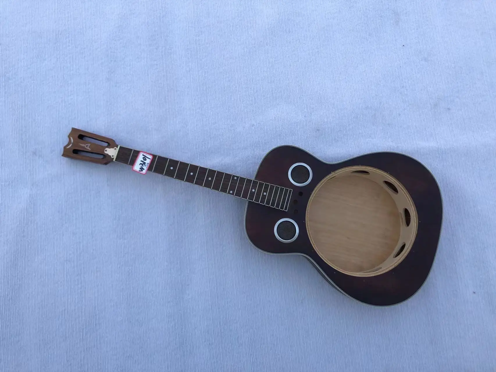 

DIY D Custom 6 Strings Dobro Resonator Classic Guitar Part Guitarra without Hardwares in Stock Discount Free Shipping