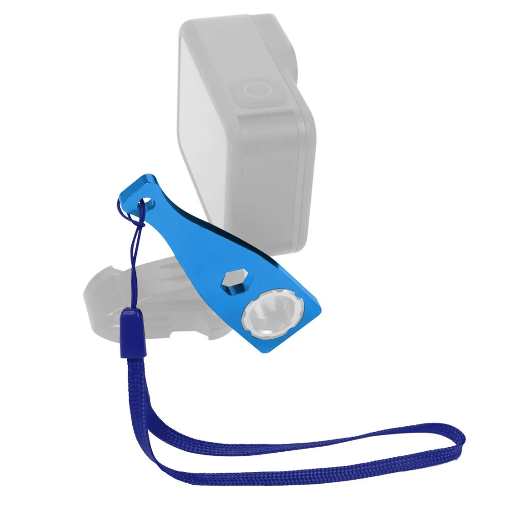 Aluminium-Knopfschlüssel für Gopro Hero 13 12 11 DJI Yi SJcam Sport-Action-Kamera M5 Rändelschraube, Stativ-Adapter-Zubehör – Detail 15