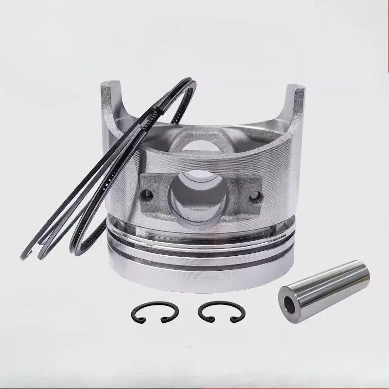 PISTON ASSEMBLY FIT SINGLE CYLINDER AIR-COOLED DIESEL ENGINE KM170F 173F 178F 186F 188F 190F 192F PISTON ASSEMBLY