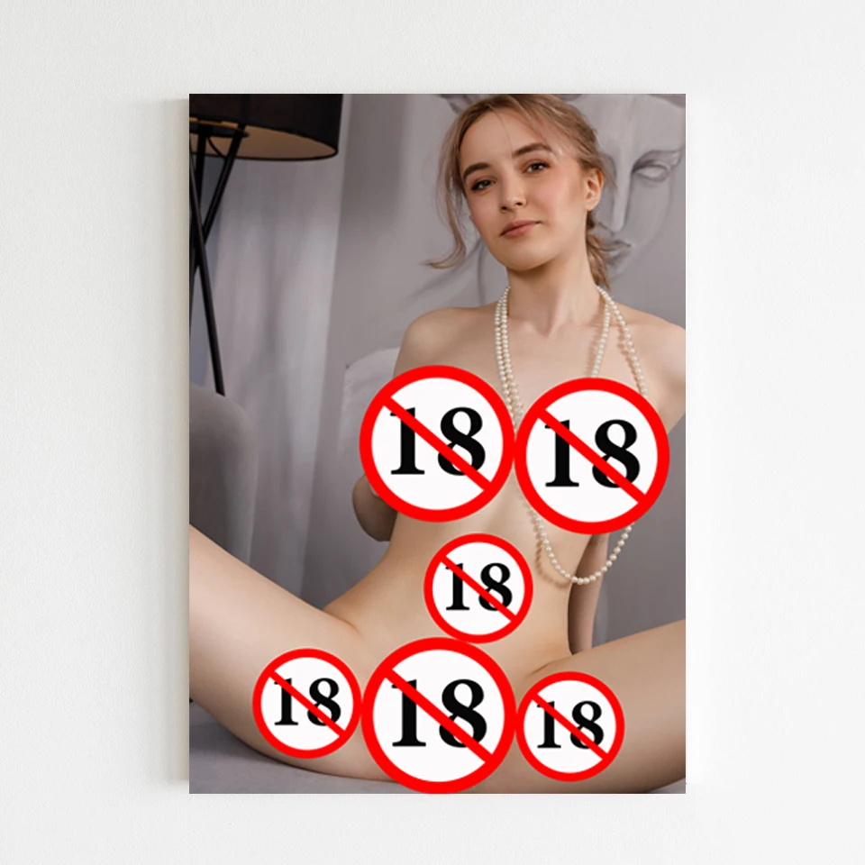 

Настенный плакат абстрактная девушка