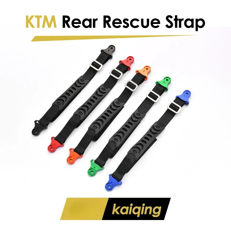 

CNC Rear Recovery Towing Strap Lifting Rope for KTM Huayang Kewei Off-road Motorcycle Dirt Bike Universal